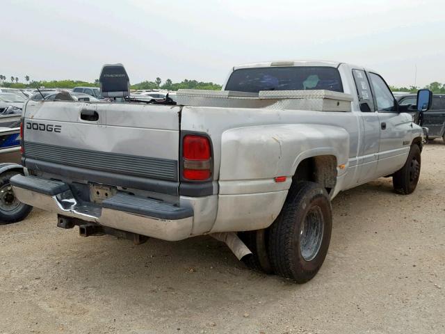 3B7MC33C42M238403 - 2002 DODGE RAM 3500 SILVER photo 4