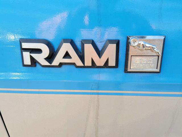 2B6HB23T9GK569893 - 1986 DODGE RAM VAN B2 BLUE photo 10