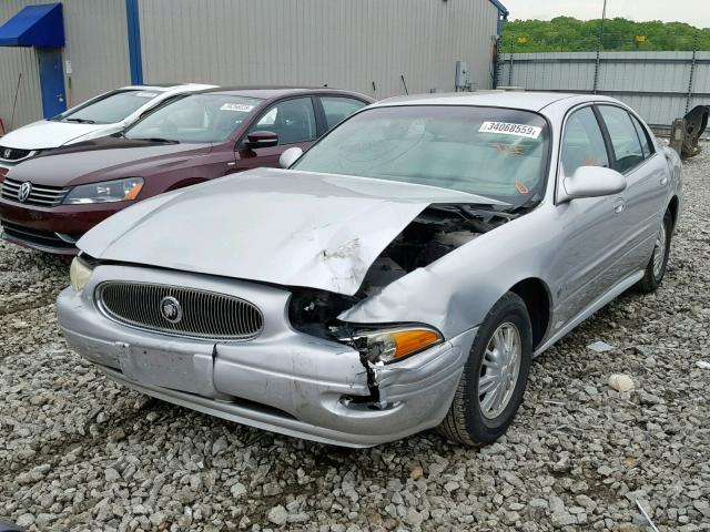 1G4HP54K534184934 - 2003 BUICK LESABRE CU SILVER photo 2