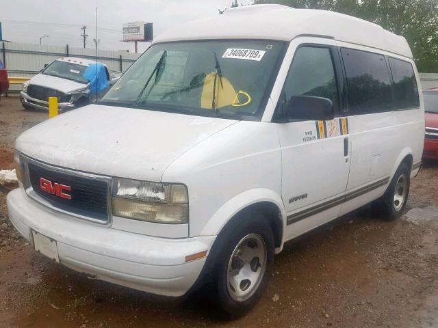 1GKDM19W2SB505228 - 1995 GMC SAFARI XT WHITE photo 2