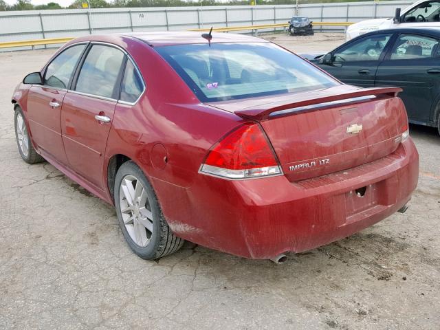 2G1WC5E32E1104284 - 2014 CHEVROLET IMPALA LIM RED photo 3