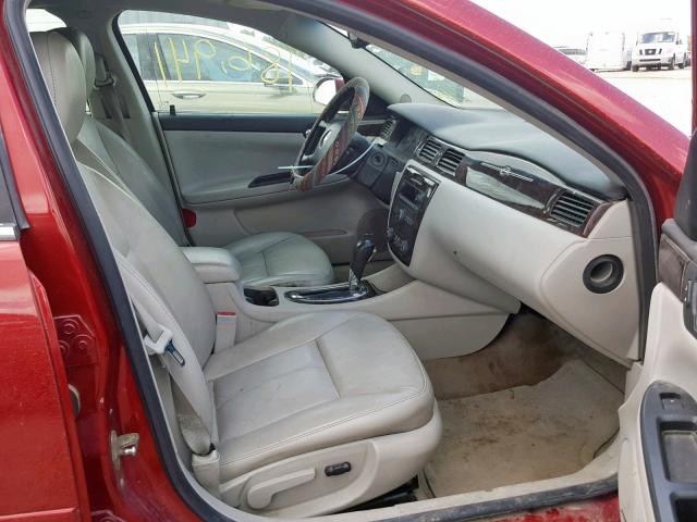 2G1WC5E32E1104284 - 2014 CHEVROLET IMPALA LIM RED photo 5