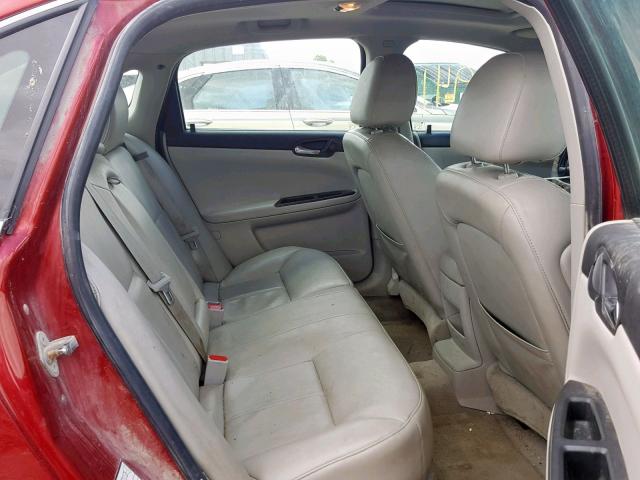 2G1WC5E32E1104284 - 2014 CHEVROLET IMPALA LIM RED photo 6