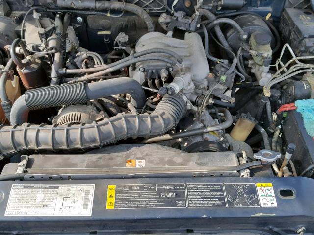 4F4YR12U31TM16629 - 2001 MAZDA B3000 BLUE photo 7