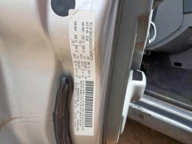 1J8HG48N56C351962 - 2006 JEEP COMMANDER ნაცრისფერი ფოტო 10