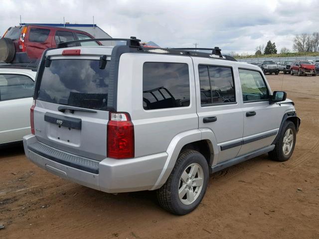 1J8HG48N56C351962 - 2006 JEEP COMMANDER ნაცრისფერი ფოტო 4