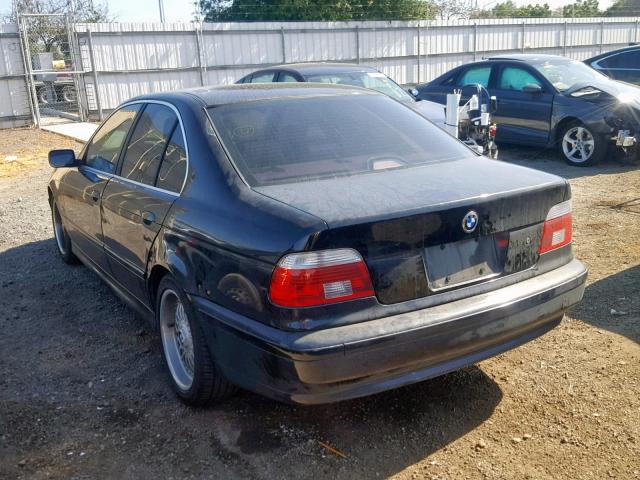 WBADT33451GF40137 - 2001 BMW 525 I BLACK photo 3