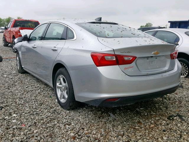 1G1ZB5ST2JF167750 - 2018 CHEVROLET MALIBU LS GRAY photo 3