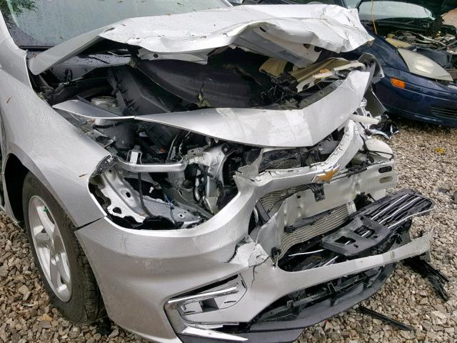 1G1ZB5ST2JF167750 - 2018 CHEVROLET MALIBU LS GRAY photo 9