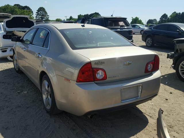 1G1ZC5EB7AF144626 - 2010 CHEVROLET MALIBU 1LT GOLD photo 3