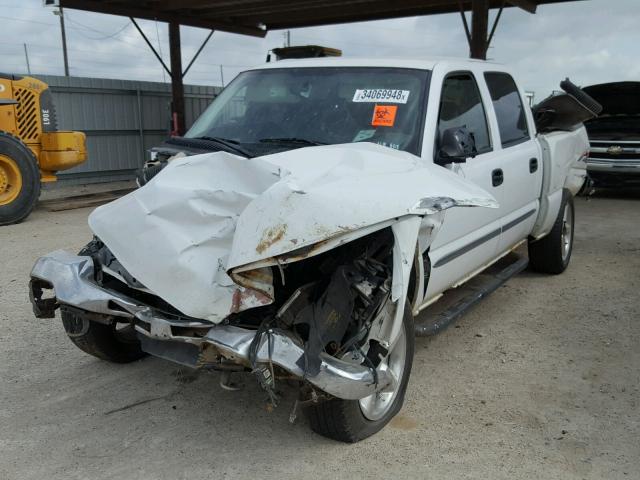 2GTEK13T551162648 - 2005 GMC NEW SIERRA WHITE photo 2