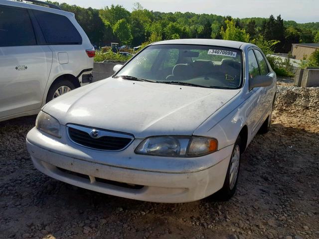 1YVGF22C1X5895599 - 1999 MAZDA 626 ES WHITE photo 2