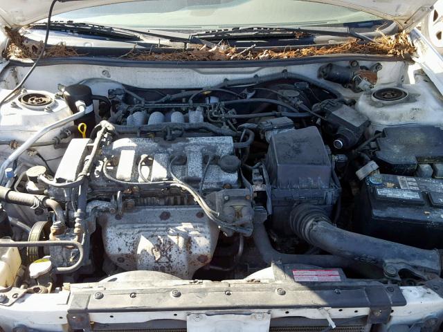 1YVGF22C1X5895599 - 1999 MAZDA 626 ES WHITE photo 7