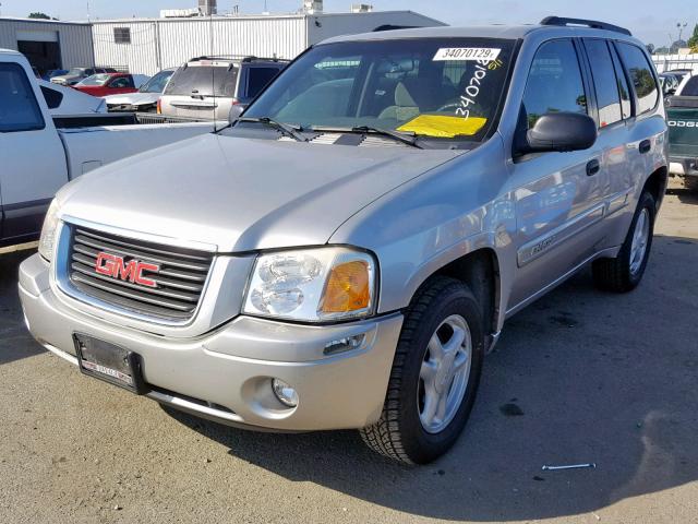 1GKDT13S542221510 - 2004 GMC ENVOY GRAY photo 2