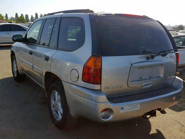 1GKDT13S542221510 - 2004 GMC ENVOY GRAY photo 3