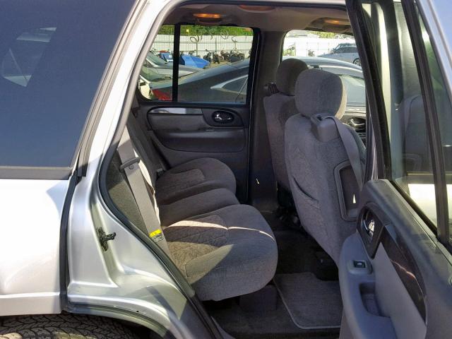 1GKDT13S542221510 - 2004 GMC ENVOY GRAY photo 6