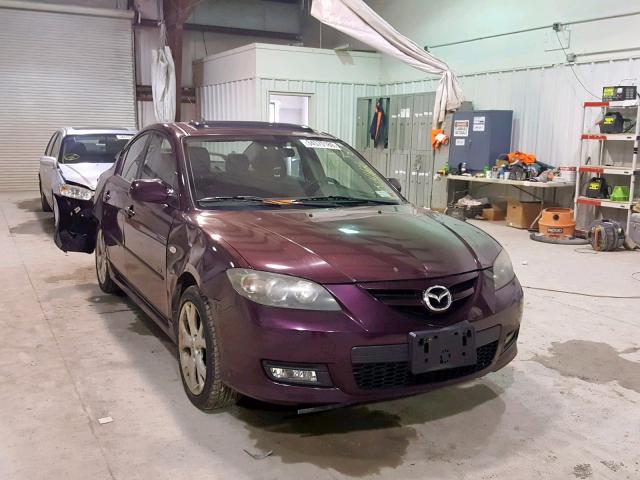 JM1BK324471719275 - 2007 MAZDA 3 S PURPLE photo 1