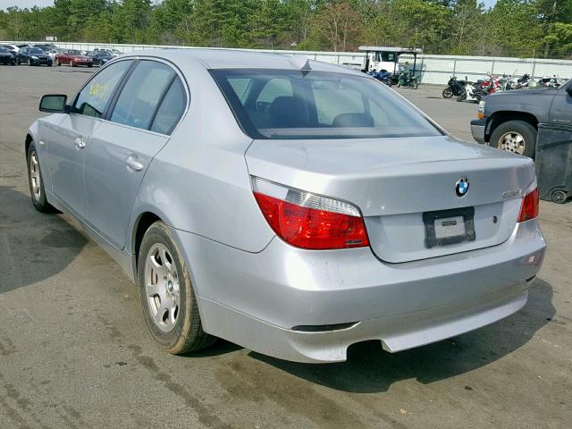 WBANA53594B851695 - 2004 BMW 525 I SILVER photo 3