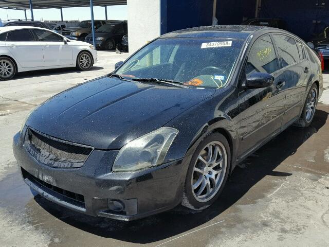 1N4BA41E47C866614 - 2007 NISSAN MAXIMA SE BLACK photo 2