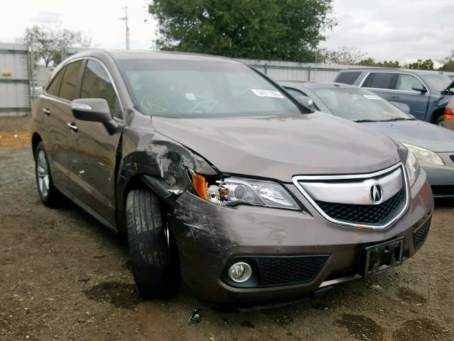 5J8TB4H56DL022721 - 2013 ACURA RDX TECHNO GRAY photo 1