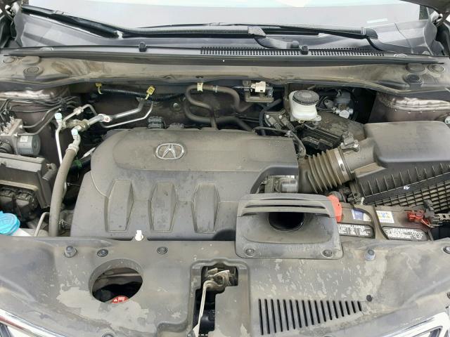 5J8TB4H56DL022721 - 2013 ACURA RDX TECHNO GRAY photo 7