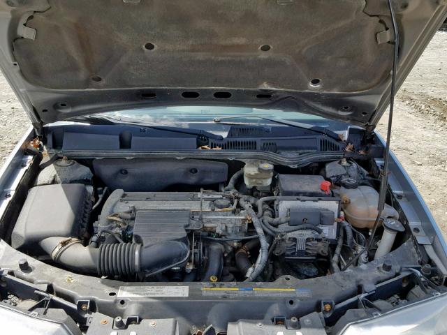 1G8AG52F34Z126721 - 2004 SATURN ION LEVEL GRAY photo 7