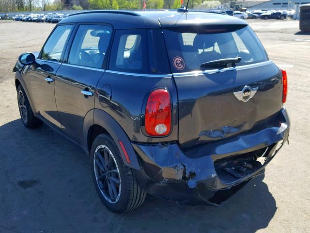 WMWZB3C54FWR46390 - 2015 MINI COOPER COU BLACK photo 3