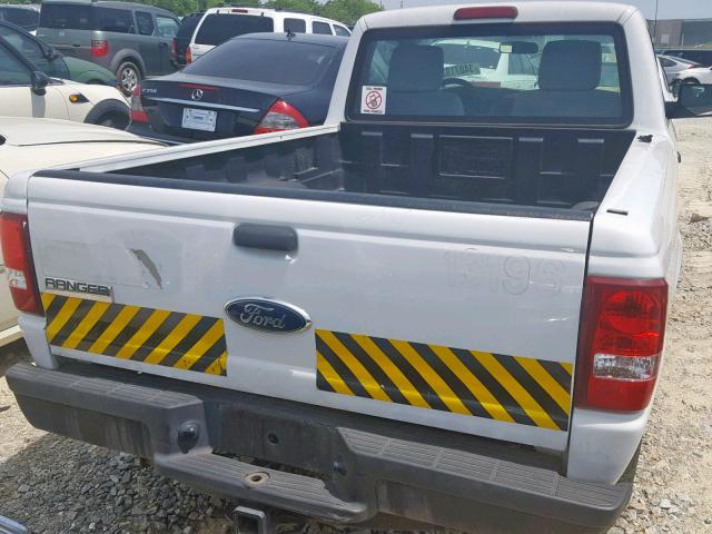 1FTKR1AD1APA40120 - 2010 FORD RANGER WHITE photo 6