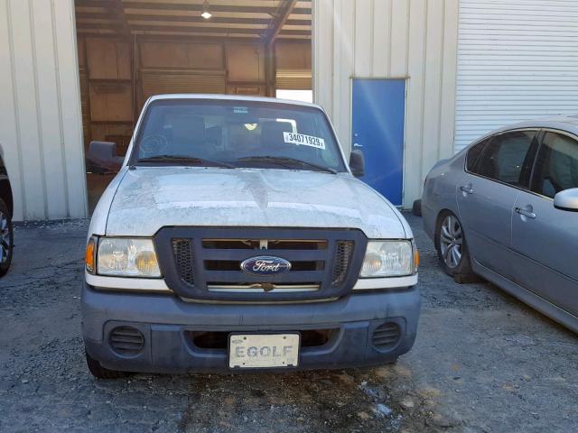 1FTKR1AD1APA40120 - 2010 FORD RANGER WHITE photo 9