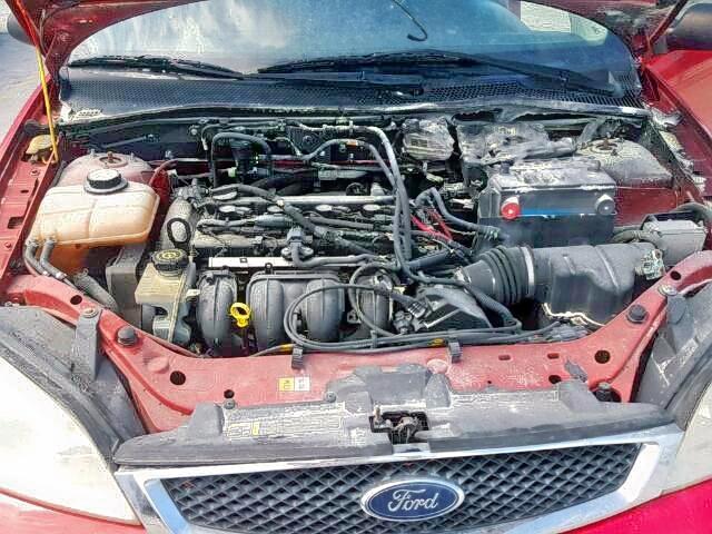 1FAFP31N66W156363 - 2006 FORD FOCUS ZX3 RED photo 7