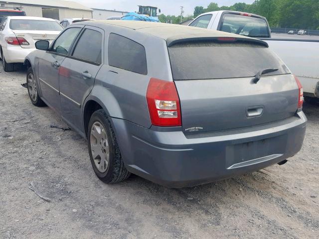 2D4FV47V67H621370 - 2007 DODGE MAGNUM SXT BLUE photo 3