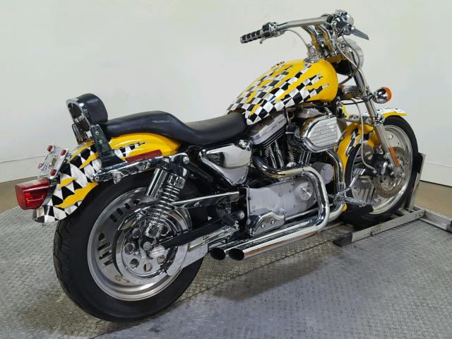 1HD1CHP12YK116095 - 2000 HARLEY-DAVIDSON XL1200 S YELLOW photo 8