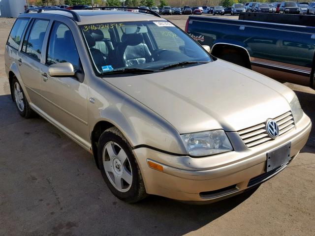 WVWSK61J01W728638 - 2001 VOLKSWAGEN JETTA GLS GOLD photo 1