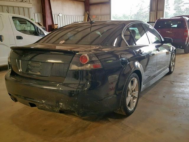 6G2EC57Y89L159468 - 2009 PONTIAC G8 GT BLACK photo 4