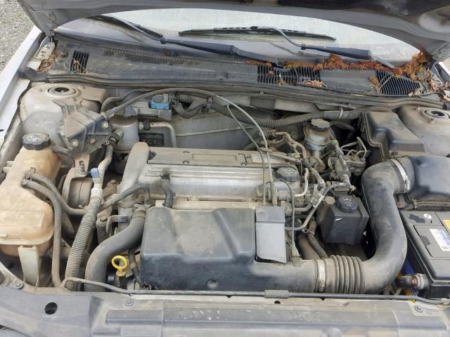 1G1JC52F837277221 - 2003 CHEVROLET CAVILER GRAY photo 7