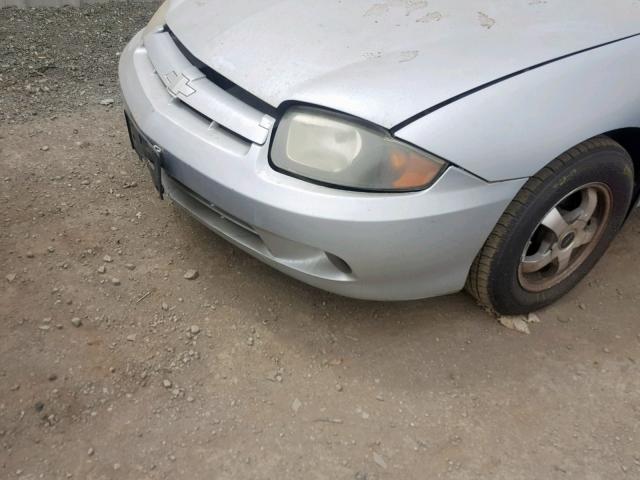 1G1JC52F837277221 - 2003 CHEVROLET CAVILER GRAY photo 9