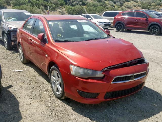 JA3AU26U58U011027 - 2008 MITSUBISHI LANCER ES MAROON photo 1