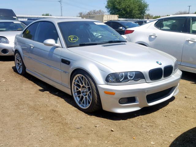 WBSBL93424JR24791 - 2004 BMW M3 SILVER photo 1