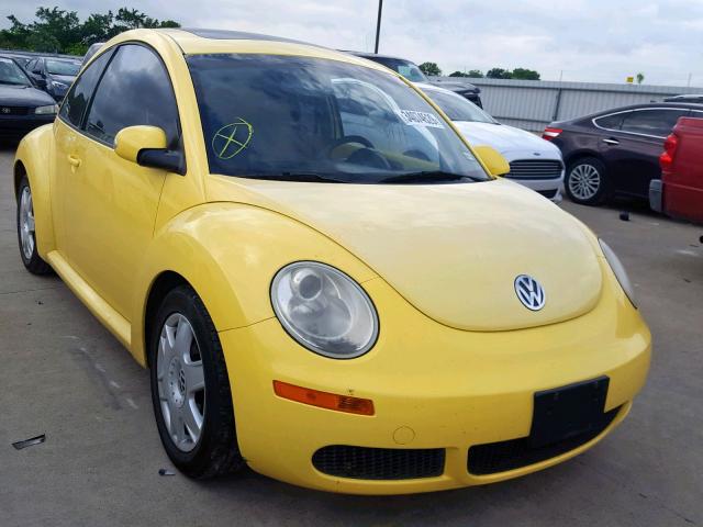 3VWRW31CX7M514538 - 2007 VOLKSWAGEN NEW BEETLE Sarı foto 1