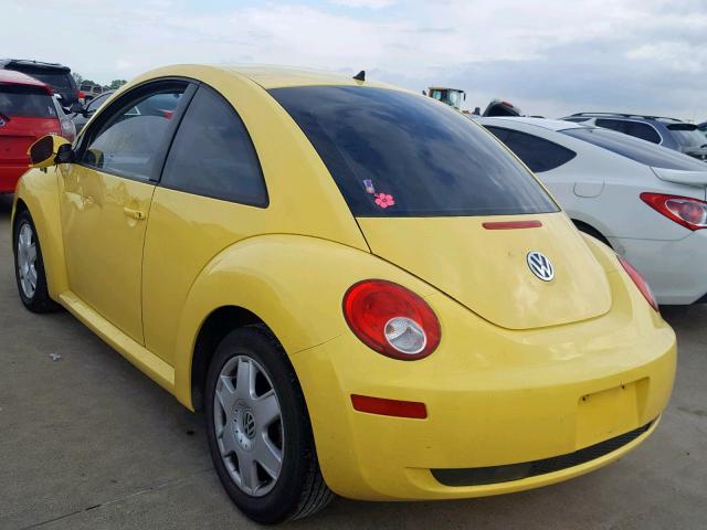 3VWRW31CX7M514538 - 2007 VOLKSWAGEN NEW BEETLE Sarı foto 3