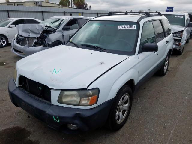 JF1SG63624H707735 - 2004 SUBARU FORESTER 2.5X  photo 2