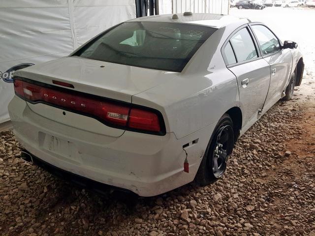 2C3CDXAT5CH201481 - 2012 DODGE CHARGER PO WHITE photo 4