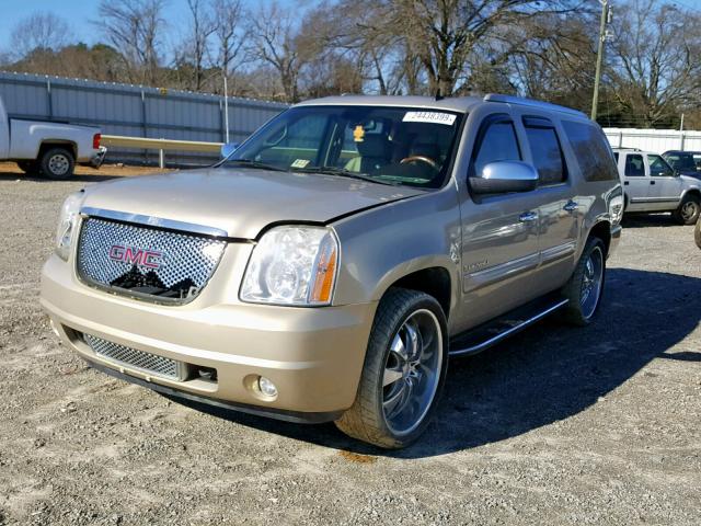 1GKFK66808J193345 - 2008 GMC YUKON XL D TAN photo 2