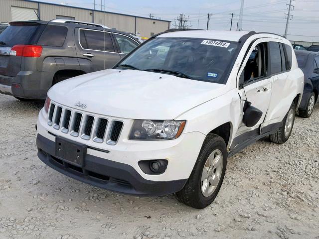 1C4NJCBAXED542460 - 2014 JEEP COMPASS SP 白色 照片 2
