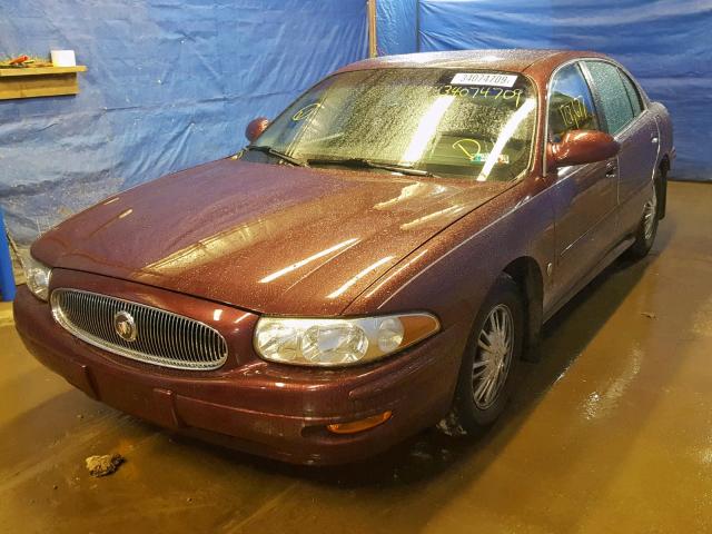 1G4HP52K74U140406 - 2004 BUICK LESABRE CU PURPLE photo 2