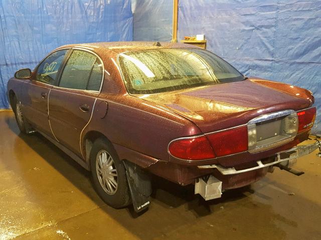 1G4HP52K74U140406 - 2004 BUICK LESABRE CU PURPLE photo 3