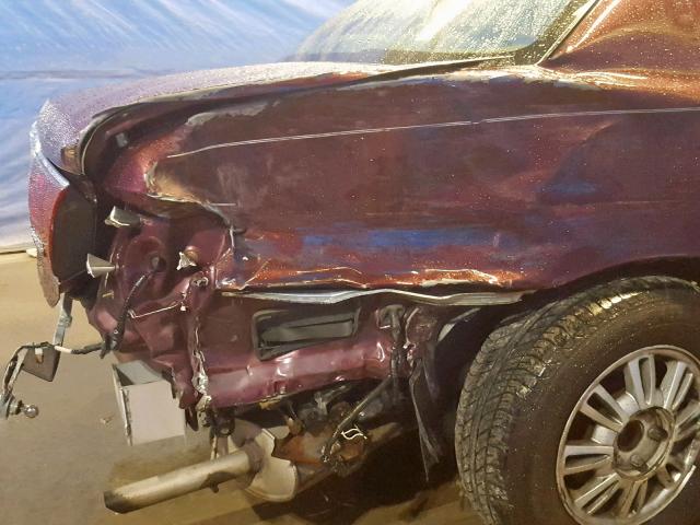 1G4HP52K74U140406 - 2004 BUICK LESABRE CU PURPLE photo 9