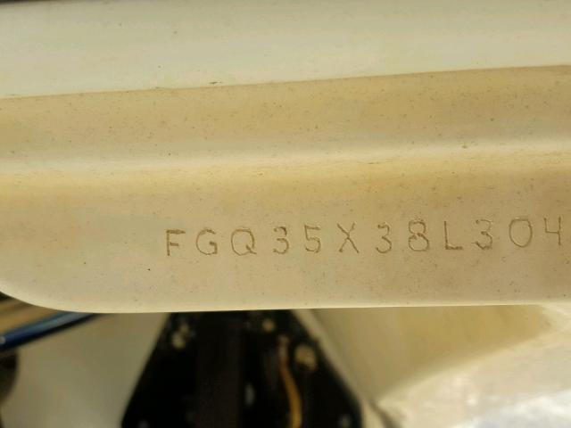 FGQ35X38L304 - 2004 FOUN BOAT WHITE photo 10