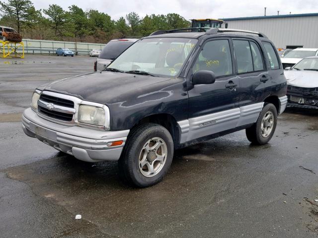 2CNBJ634116954459 - 2001 CHEVROLET TRACKER LT BLACK photo 2