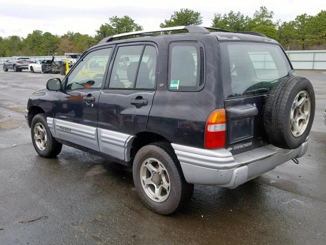 2CNBJ634116954459 - 2001 CHEVROLET TRACKER LT BLACK photo 3